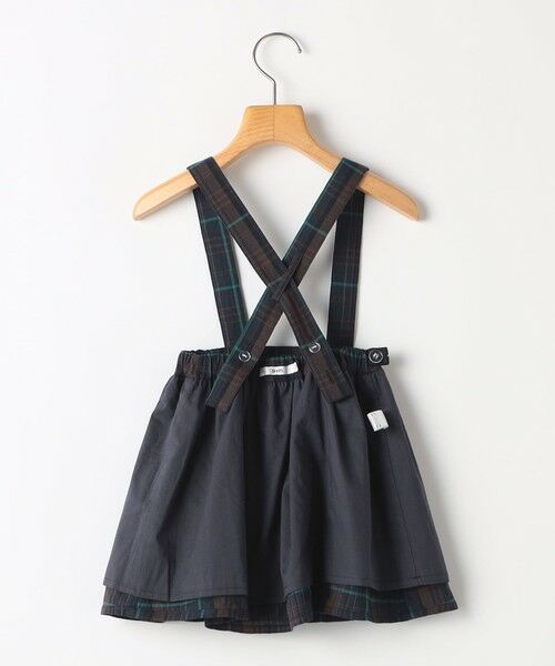 SHIPS / シップス ミニ・ひざ丈スカート | SHIPS KIDS:ストラップ チェック スカート | 詳細4