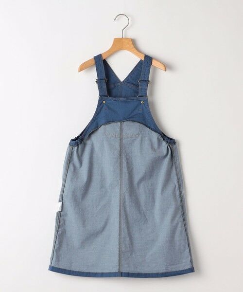 SHIPS / シップス ミニ・ひざ丈スカート | SHIPS KIDS:140〜150cm / デニム オーバーオール スカート | 詳細7