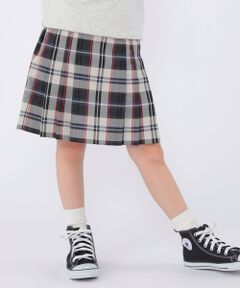 SHIPS / シップス ミニ・ひざ丈スカート | SHIPS KIDS:100〜130cm / チェック プリーツ スカート