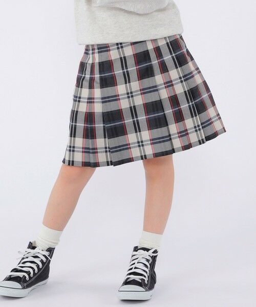 SHIPS / シップス ミニ・ひざ丈スカート | SHIPS KIDS:100〜130cm / チェック プリーツ スカート | 詳細2
