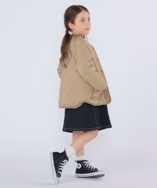 SHIPS / シップス ミニ・ひざ丈スカート | SHIPS KIDS:100〜130cm /デニム オーバーオール スカート | 詳細10