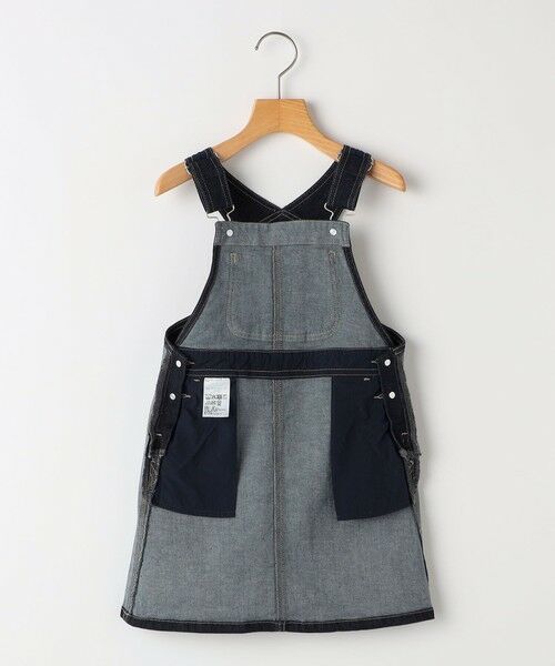 SHIPS / シップス ミニ・ひざ丈スカート | SHIPS KIDS:100〜130cm /デニム オーバーオール スカート | 詳細16