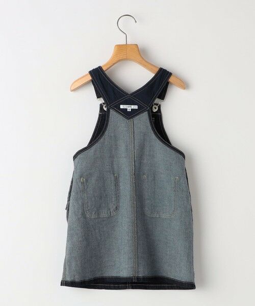 SHIPS / シップス ミニ・ひざ丈スカート | SHIPS KIDS:100〜130cm /デニム オーバーオール スカート | 詳細17