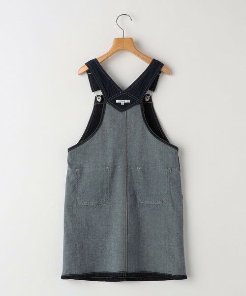 SHIPS / シップス ミニ・ひざ丈スカート | SHIPS KIDS:140〜150cm /デニム オーバーオール スカート | 詳細13