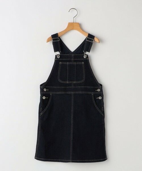 SHIPS / シップス ミニ・ひざ丈スカート | SHIPS KIDS:140〜150cm /デニム オーバーオール スカート | 詳細8
