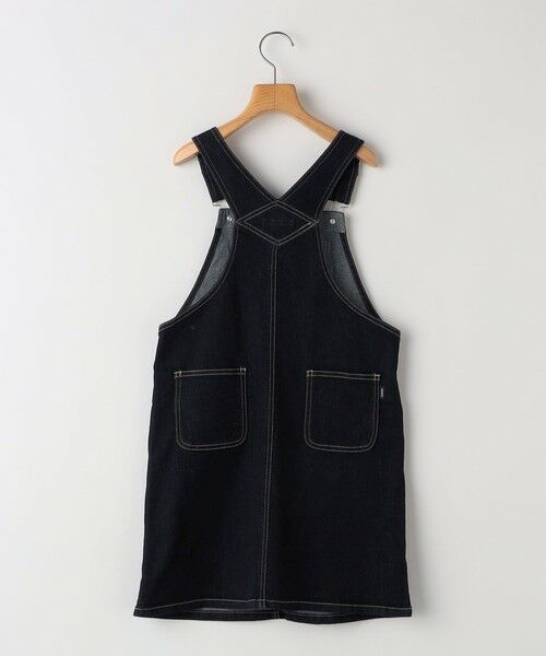 SHIPS / シップス ミニ・ひざ丈スカート | SHIPS KIDS:140〜150cm /デニム オーバーオール スカート | 詳細9