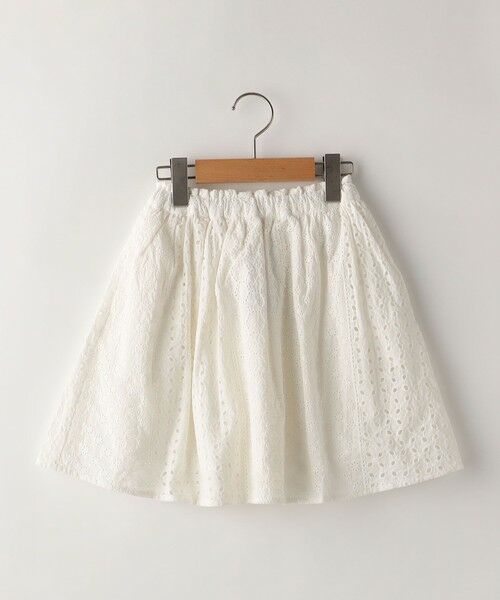 SHIPS / シップス ミニ・ひざ丈スカート | SHIPS KIDS:100〜130cm / レース ギャザー スカート | 詳細14