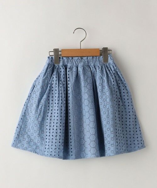 SHIPS / シップス ミニ・ひざ丈スカート | SHIPS KIDS:100〜130cm / レース ギャザー スカート | 詳細29