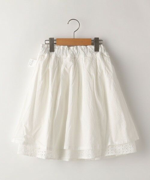 SHIPS / シップス ミニ・ひざ丈スカート | SHIPS KIDS:140〜150cm / レース ギャザー スカート | 詳細2