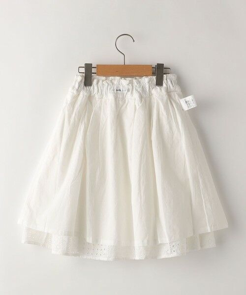 SHIPS / シップス ミニ・ひざ丈スカート | SHIPS KIDS:140〜150cm / レース ギャザー スカート | 詳細3
