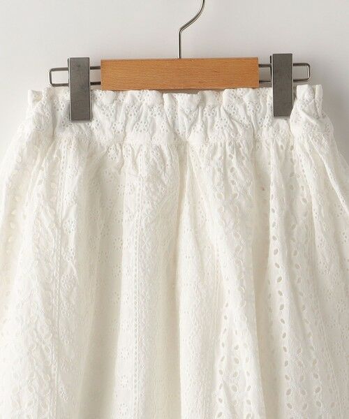 SHIPS / シップス ミニ・ひざ丈スカート | SHIPS KIDS:140〜150cm / レース ギャザー スカート | 詳細4