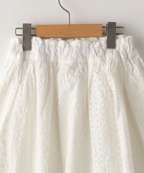 SHIPS / シップス ミニ・ひざ丈スカート | SHIPS KIDS:140〜150cm / レース ギャザー スカート | 詳細5