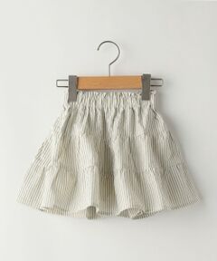SHIPS / シップス ミニ・ひざ丈スカート | SHIPS KIDS:80〜90cm / ブルマ付き ティアード スカート