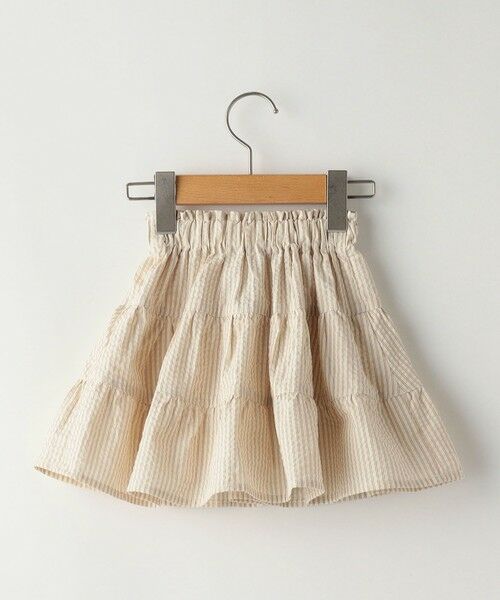 SHIPS / シップス ミニ・ひざ丈スカート | SHIPS KIDS:80〜90cm / ブルマ付き ティアード スカート | 詳細1