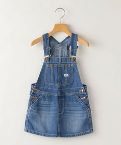 SHIPS / シップス ミニ・ひざ丈スカート | Lee:デニム オーバーオール スカート(100〜120cm)