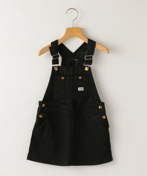 SHIPS / シップス ミニ・ひざ丈スカート | Lee:デニム オーバーオール スカート(100〜120cm) | 詳細1