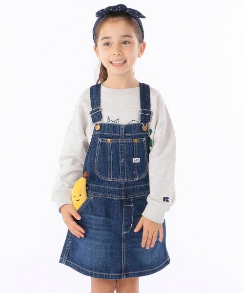 SHIPS/VbvX Lee:fj I[o[I[ XJ[g(100`120cm) Cu[ 120