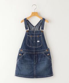 SHIPS / シップス ミニ・ひざ丈スカート | Lee:デニム オーバーオール スカート(130〜150cm)