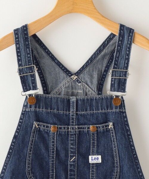 SHIPS / シップス ミニ・ひざ丈スカート | Lee:デニム オーバーオール スカート(130〜150cm) | 詳細4