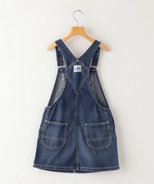 SHIPS / シップス ミニ・ひざ丈スカート | Lee:デニム オーバーオール スカート(130〜150cm) | 詳細3