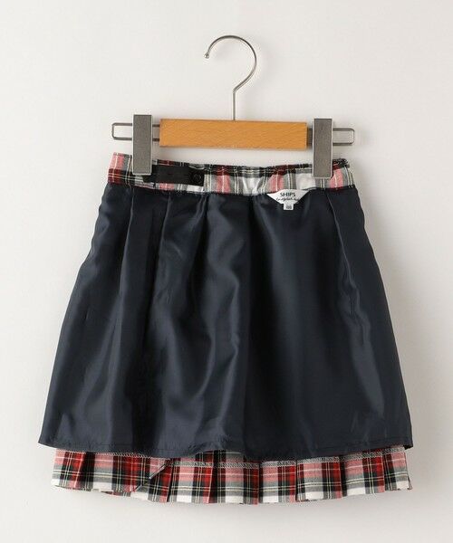 SHIPS / シップス ミニ・ひざ丈スカート | SHIPS KIDS:110〜130cm / タータンチェック プリーツ スカート | 詳細2