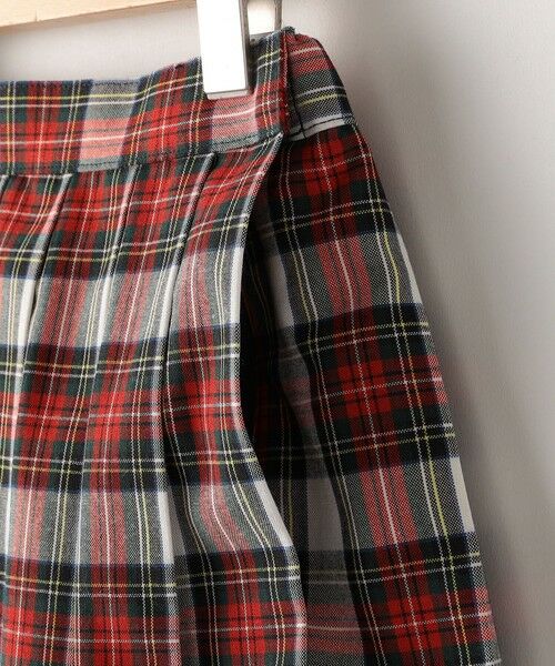 SHIPS / シップス ミニ・ひざ丈スカート | SHIPS KIDS:110〜130cm / タータンチェック プリーツ スカート | 詳細6
