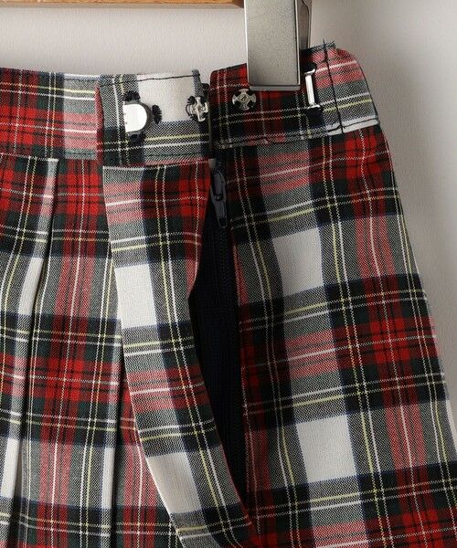 SHIPS / シップス ミニ・ひざ丈スカート | SHIPS KIDS:110〜130cm / タータンチェック プリーツ スカート | 詳細7