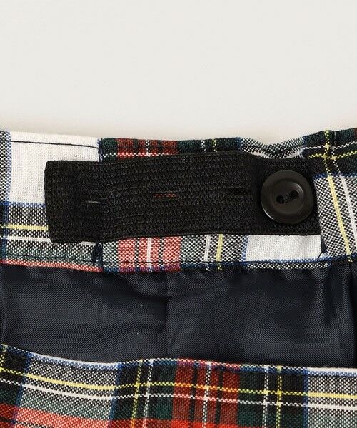SHIPS / シップス ミニ・ひざ丈スカート | SHIPS KIDS:110〜130cm / タータンチェック プリーツ スカート | 詳細8