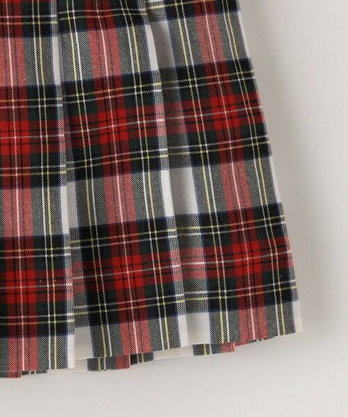 SHIPS / シップス ミニ・ひざ丈スカート | SHIPS KIDS:110〜130cm / タータンチェック プリーツ スカート | 詳細9