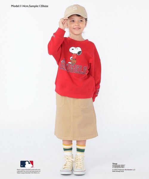 SHIPS / シップス ミニ・ひざ丈スカート | 【SHIPS KIDS別注】Gramicci:100〜150cm / トラぺーズ スカート | 詳細11