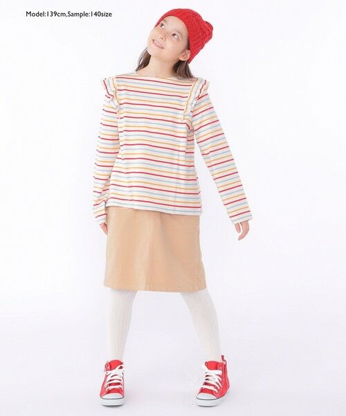 SHIPS / シップス ミニ・ひざ丈スカート | 【SHIPS KIDS別注】Gramicci:100〜150cm / トラぺーズ スカート | 詳細19