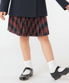 SHIPS / シップス ミニ・ひざ丈スカート | SHIPS KIDS:110〜130cm / チェック プリーツ スカート