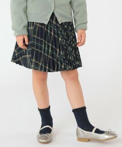 SHIPS / シップス ミニ・ひざ丈スカート | SHIPS KIDS:110〜130cm / チェック プリーツ スカート