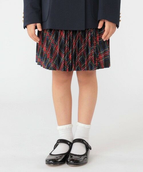 SHIPS / シップス ミニ・ひざ丈スカート | SHIPS KIDS:110〜130cm / チェック プリーツ スカート | 詳細1