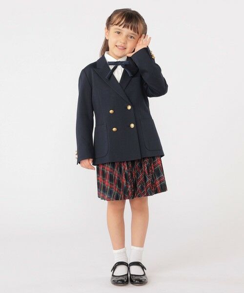 SHIPS / シップス ミニ・ひざ丈スカート | SHIPS KIDS:110〜130cm / チェック プリーツ スカート | 詳細3