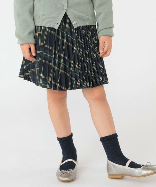 SHIPS / シップス ミニ・ひざ丈スカート | SHIPS KIDS:110〜130cm / チェック プリーツ スカート | 詳細15