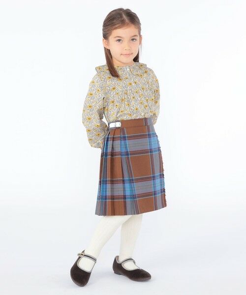 SHIPS / シップス ミニ・ひざ丈スカート | O'NEIL of DUBLIN:100〜130cm / ウール チェック キルト スカート | 詳細24