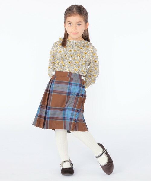 SHIPS / シップス ミニ・ひざ丈スカート | O'NEIL of DUBLIN:100〜130cm / ウール チェック キルト スカート | 詳細25