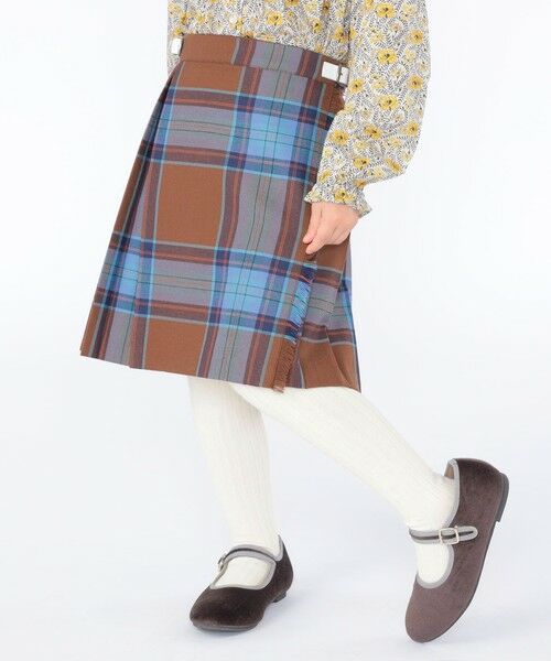 SHIPS / シップス ミニ・ひざ丈スカート | O'NEIL of DUBLIN:100〜130cm / ウール チェック キルト スカート | 詳細21