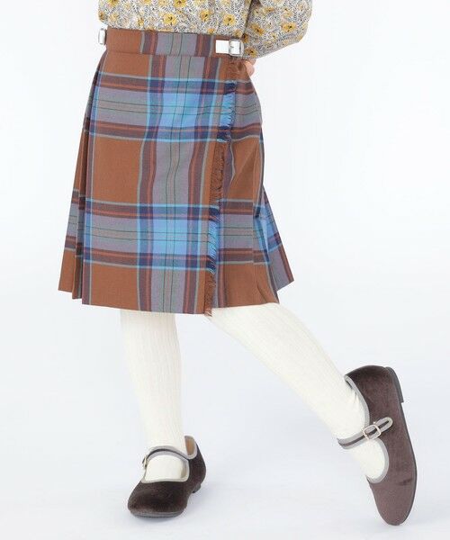 SHIPS / シップス ミニ・ひざ丈スカート | O'NEIL of DUBLIN:100〜130cm / ウール チェック キルト スカート | 詳細22