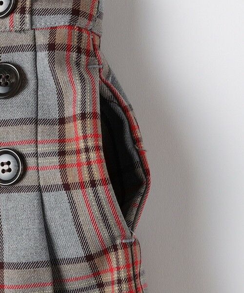 SHIPS / シップス ミニ・ひざ丈スカート | SHIPS KIDS:80〜90cm / チェック プリーツ スカート | 詳細5