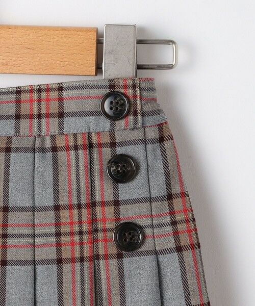 SHIPS / シップス ミニ・ひざ丈スカート | SHIPS KIDS:80〜90cm / チェック プリーツ スカート | 詳細6