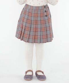 SHIPS / シップス ミニ・ひざ丈スカート | SHIPS KIDS:100〜130cm / チェック プリーツ スカート