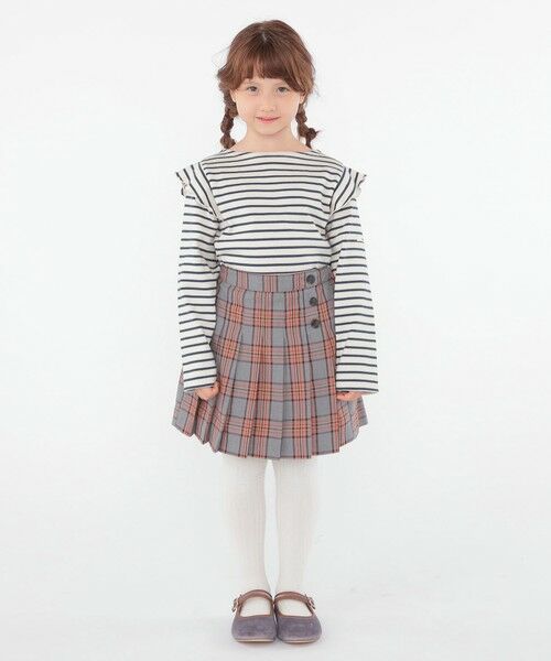 SHIPS / シップス ミニ・ひざ丈スカート | SHIPS KIDS:100〜130cm / チェック プリーツ スカート | 詳細13