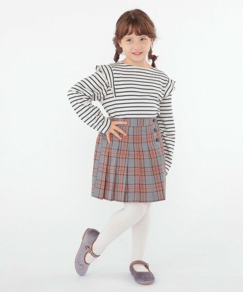 SHIPS / シップス ミニ・ひざ丈スカート | SHIPS KIDS:100〜130cm / チェック プリーツ スカート | 詳細15