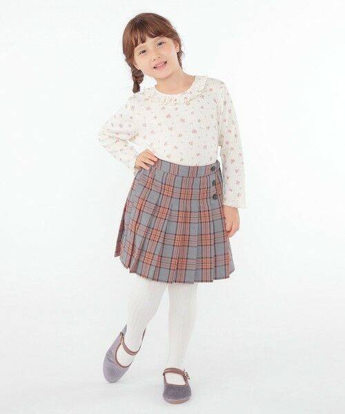 SHIPS / シップス ミニ・ひざ丈スカート | SHIPS KIDS:100〜130cm / チェック プリーツ スカート | 詳細3