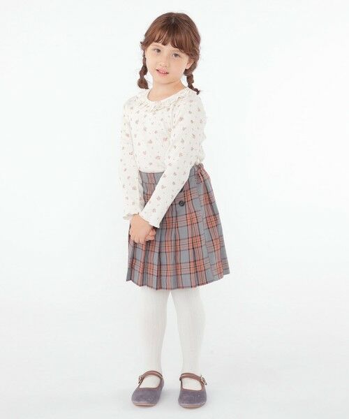SHIPS / シップス ミニ・ひざ丈スカート | SHIPS KIDS:100〜130cm / チェック プリーツ スカート | 詳細4