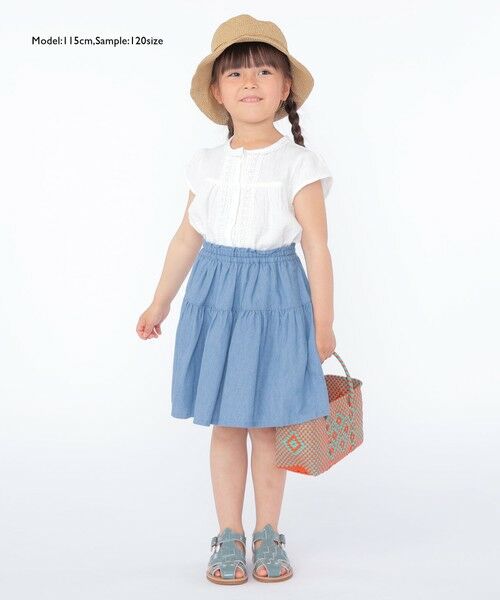 SHIPS / シップス その他パンツ | SHIPS KIDS:100〜130cm / ティアード デニム スカート | 詳細13