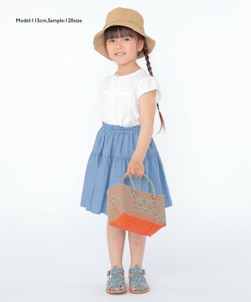 SHIPS / シップス その他パンツ | SHIPS KIDS:100〜130cm / ティアード デニム スカート | 詳細14
