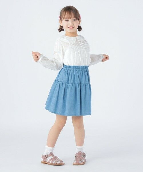 SHIPS / シップス その他パンツ | SHIPS KIDS:100〜130cm / ティアード デニム スカート | 詳細2